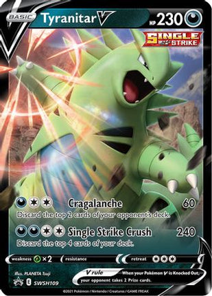 Tyranitar V - SWSH109 - SWSH109/null [SWSH: Sword & Shield Promo Cards] Holofoil