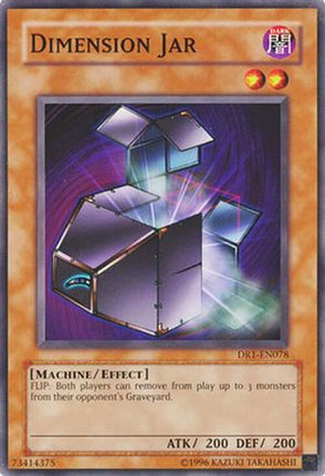Dimension Jar (Common / Short Print) [DR1-EN078] Dark Revelation Volume 1 Unlimited