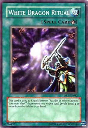 White Dragon Ritual (Common / Short Print) [DR1-EN082] Dark Revelation Volume 1 Unlimited