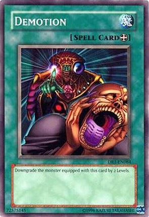 Demotion (Common / Short Print) [DR1-EN084] Dark Revelation Volume 1 Unlimited