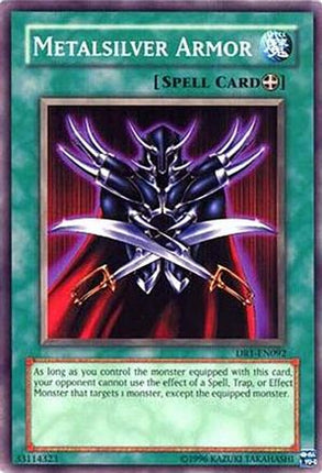 Metalsilver Armor (Common / Short Print) [DR1-EN092] Dark Revelation Volume 1 Unlimited