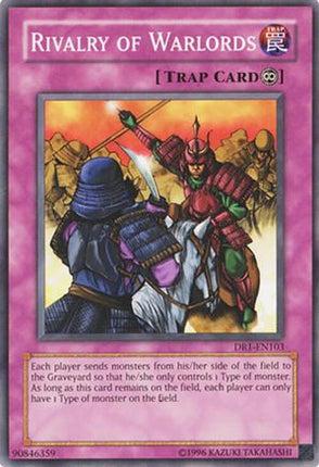 Rivalry of Warlords (Common / Short Print) [DR1-EN103] Dark Revelation Volume 1 Unlimited