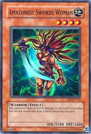 Amazoness Swords Woman (Super Rare) [DR1-EN116] Dark Revelation Volume 1 Unlimited