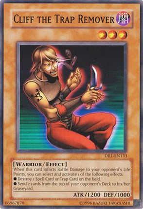 Cliff the Trap Remover (Common / Short Print) [DR1-EN133] Dark Revelation Volume 1 Unlimited