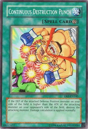 Continuous Destruction Punch (Common / Short Print) [DR1-EN140] Dark Revelation Volume 1 Unlimited