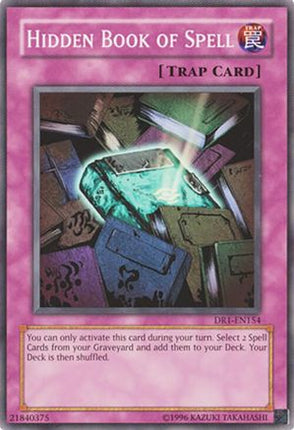 Hidden Book of Spell (Common / Short Print) [DR1-EN154] Dark Revelation Volume 1 Unlimited