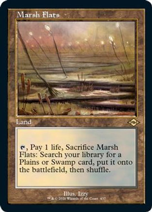 Marsh Flats (Retro Frame) (Foil Etched) - null  [Modern Horizons 2] Foil