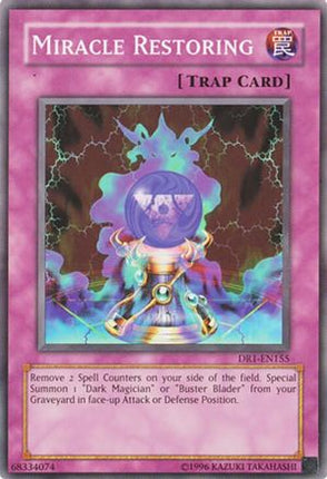 Miracle Restoring (Common / Short Print) [DR1-EN155] Dark Revelation Volume 1 Unlimited
