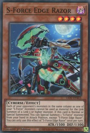 S-Force Edge Razor [LIOV-EN015] Super Rare
