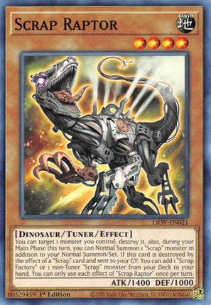 Scrap Raptor (Common / Short Print) [LIOV-EN021] 1st Edition