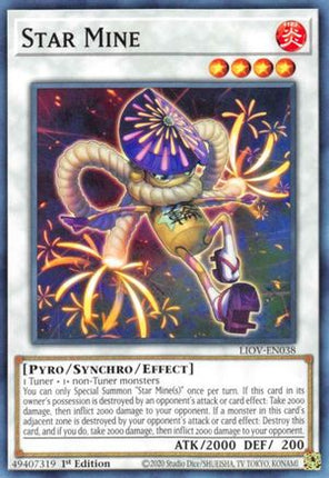 Star Mine (Common / Short Print) [LIOV-EN038] 1st Edition