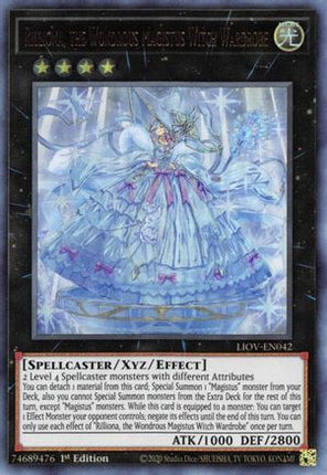 Rilliona, the Wondrous Magistus Witch Wardrobe [LIOV-EN042] Ultra Rare