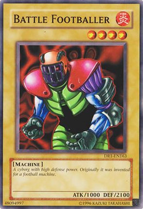 Battle Footballer (Common / Short Print) [DR1-EN163] Dark Revelation Volume 1 Unlimited