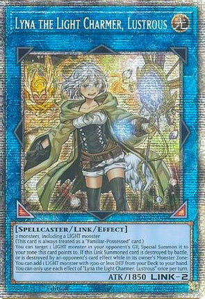 Lyna the Light Charmer, Lustrous (Starlight Rare)  [LIOV-EN049] 1st Edition
