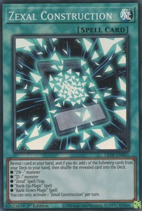 Zexal Construction (Super Rare) [LIOV-EN051] 1st Edition