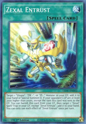 Zexal Entrust (Common / Short Print) [LIOV-EN052] 1st Edition