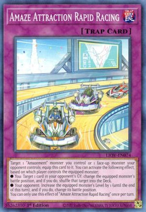 Amaze Attraction Rapid Racing (Common / Short Print) [LIOV-EN074] 1st Edition