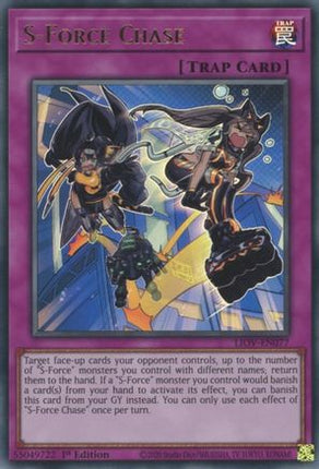 S-Force Chase (Ultra Rare) [LIOV-EN077] 1st Edition