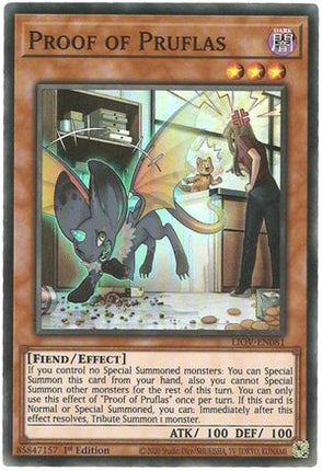 Proof of Pruflas [LIOV-EN081] Super Rare