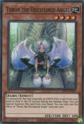 Thron the Disciplined Angel (Super Rare) [LIOV-EN082] 1st Edition
