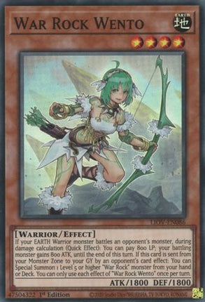 War Rock Wento (Super Rare) [LIOV-EN086] 1st Edition