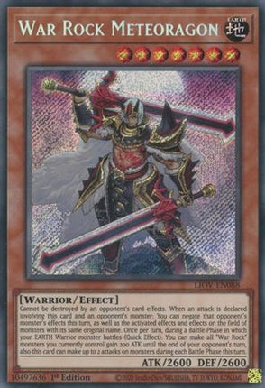 War Rock Meteoragon (Secret Rare) [LIOV-EN088] 1st Edition