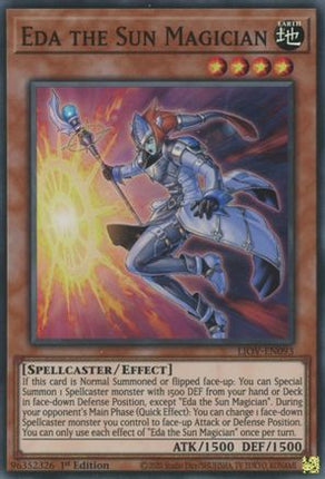 Eda the Sun Magician (Super Rare) [LIOV-EN093] 1st Edition