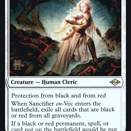 Sanctifier en-Vec [Modern Horizons 2 Promos] Prerelease Foil