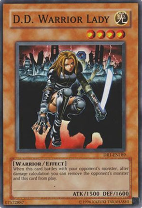 D.D. Warrior Lady (Super Rare) [DR1-EN189] Dark Revelation Volume 1 Unlimited