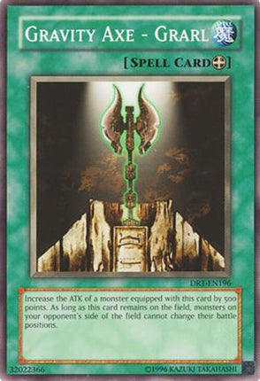 Gravity Axe - Grarl (Common / Short Print) [DR1-EN196] Dark Revelation Volume 1 Unlimited
