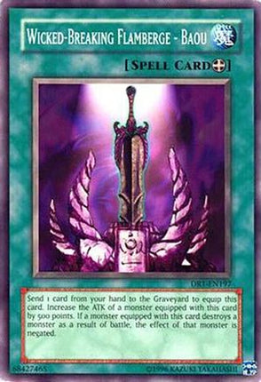 Wicked-Breaking Flamberge - Baou (Common / Short Print) [DR1-EN197] Dark Revelation Volume 1 Unlimited