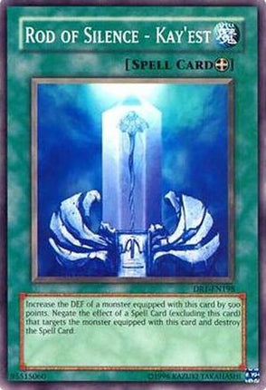 Rod of Silence - Kay'est (Common / Short Print) [DR1-EN198] Dark Revelation Volume 1 Unlimited