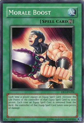 Morale Boost (Common / Short Print) [DR1-EN204] Dark Revelation Volume 1 Unlimited