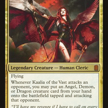 Kaalia of the Vast [Commander's Arsenal] Foil