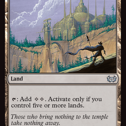 Temple of the False God [Duskmourn: House of Horror Commander]
