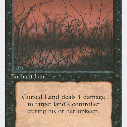 Cursed Land [Fourth Edition]