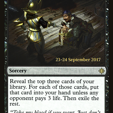 Sword-Point Diplomacy [Ixalan Promos] Prerelease Foil