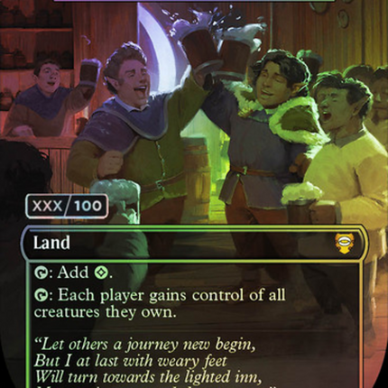 Homeward Path (Borderless) [Tales of Middle-earth Commander] Serialized Foil