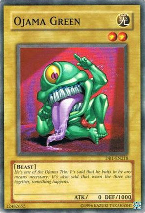 Ojama Green (Common / Short Print) [DR1-EN218] Dark Revelation Volume 1 Unlimited