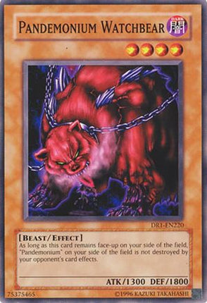 Pandemonium Watchbear (Common / Short Print) [DR1-EN220] Dark Revelation Volume 1 Unlimited