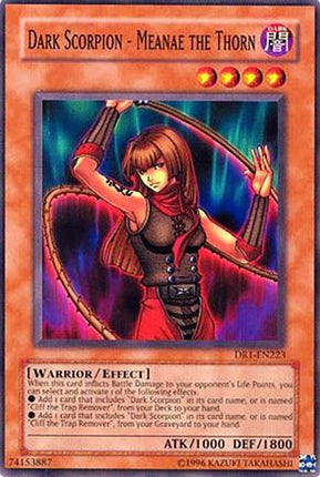 Dark Scorpion - Meanae the Thorn (Common / Short Print) [DR1-EN223] Dark Revelation Volume 1 Unlimited