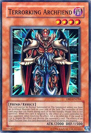 Terrorking Archfiend (Super Rare) [DR1-EN234] Dark Revelation Volume 1 Unlimited