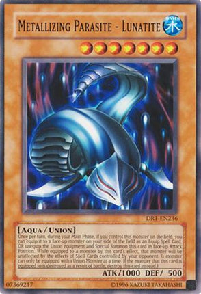 Metallizing Parasite - Lunatite (Common / Short Print) [DR1-EN236] Dark Revelation Volume 1 Unlimited