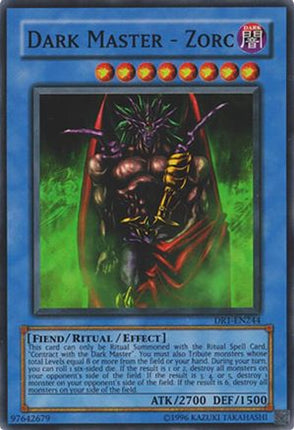Dark Master - Zorc (Super Rare) [DR1-EN244] Dark Revelation Volume 1 Unlimited