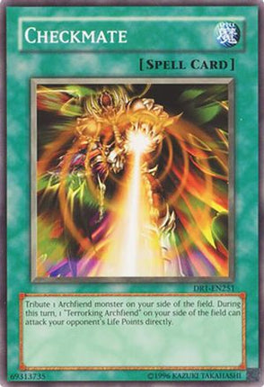 Checkmate (Common / Short Print) [DR1-EN251] Dark Revelation Volume 1 Unlimited