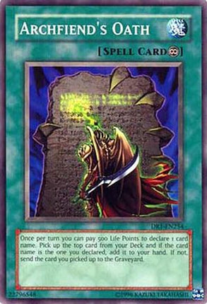 Archfiend's Oath (Common / Short Print) [DR1-EN254] Dark Revelation Volume 1 Unlimited