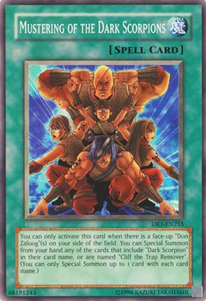 Mustering of the Dark Scorpions (Common / Short Print) [DR1-EN255] Dark Revelation Volume 1 Unlimited