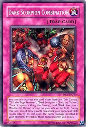 Dark Scorpion Combination (Common / Short Print) [DR1-EN260] Dark Revelation Volume 1 Unlimited