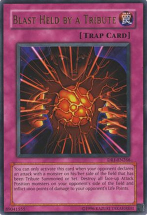 Blast Held by a Tribute (Ultra Rare) [DR1-EN266] Dark Revelation Volume 1 1st Edition - Ultimate