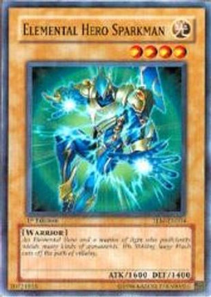 Elemental Hero Sparkman (Common / Short Print) [TLM-EN004] The Lost Millennium 1st Edition